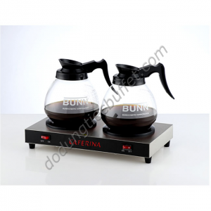 Bộ bếp hâm cà phê caferina cùng bình đựng thủy tinh BUNN CF23-B4