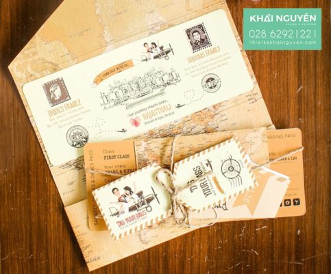 Mẫu thiệp mời khai trương phong cách lạ, cổ điển Mẫu thiệp mời khai trương phong cách lạ, cổ điển